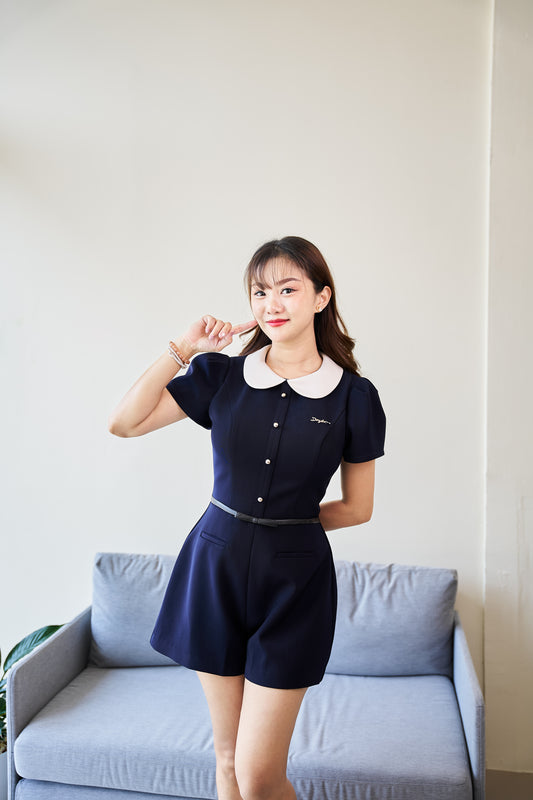 Zamy Jumpsuit Navy blue - ZM015
